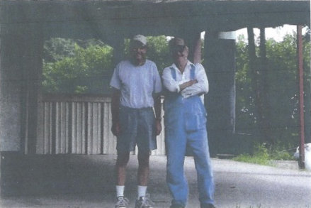 Fathers of Connie Crowell Pavilion Paul Saunders and Bill Templeton 2007